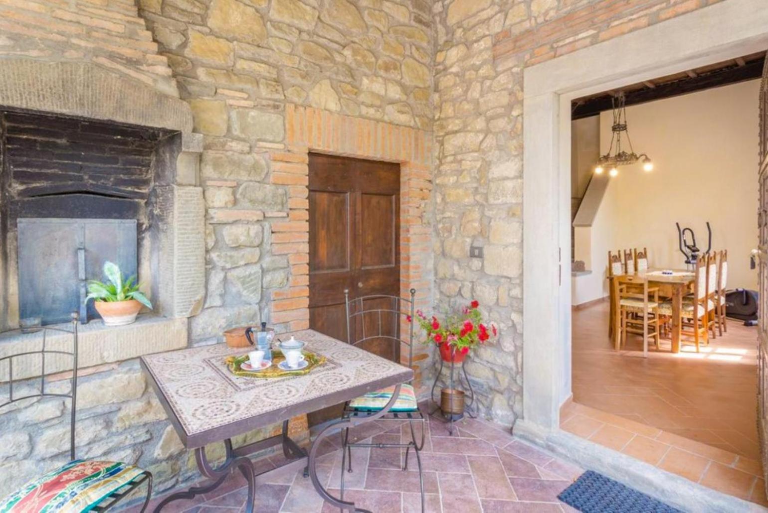 Villa Il Castello Ortignano Raggiolo Exteriér fotografie